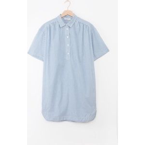 Sissy-Boy - Blauw met wit gestreepte shirt dress