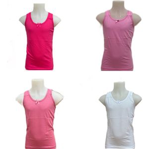 Embrator meisjes Hemdjes 4 stuks mix maat 128/134