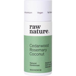Raw Nature Natural Deodorant - Cedarwood Rosemary