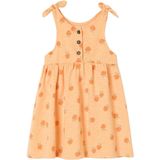 Vertbaudet - Gedrukte Babyjurk - Katoen uit Biologische Landbouw - Met Schouderbandjes