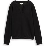 TOM TAILOR Sweatshirt  zwart