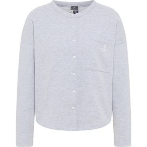 Dreimaster - Zweetjasje - Licht Grijs Melange - Dames