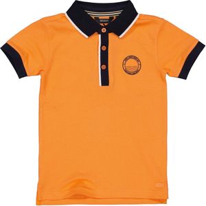 Quapi jongens polo t-shirt Biko Orange