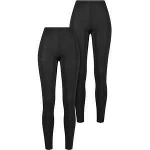 Urban Classics - Bamboo - Leggings - Dames - Set van 2
