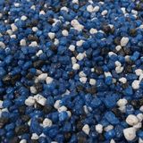 Aqua Della - Aquariumbodembedekking - Vissen - Aquariumgrind Blue Mix 10kg Blauw - 1st