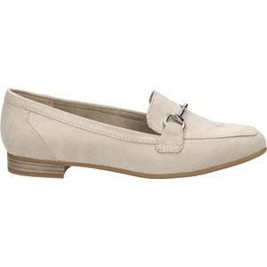 Marco Tozzi - Loafer - Beige - Suedine - Zacht Kussentje