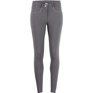 Montar Rijbroek Bling Full Grip Kids Grijs - 176