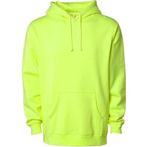 Men´s Heavyweight Hoodie met capuchon Safety Yellow - XS