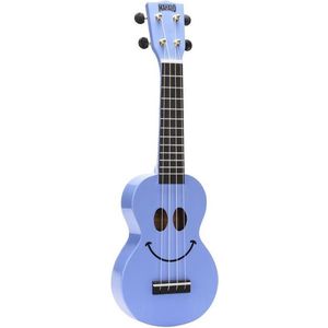 Mahalo U-SMILE Smiley Series Sopraan ukulele Lichtblauw