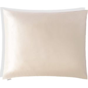 Wocha Zijden Kussensloop – 100% Moerbei Zijde van de hoogste 6A Kwaliteit – 22 Momme – Champagne 60x70