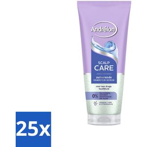 Andrélon – Shampoo Scrub – Anti Roos – 200 ml - Bulkverpakking - 25 stuks