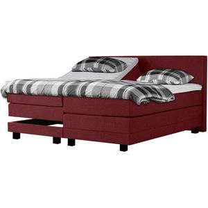 Dr�me Vintage - Boxspring - Rood - 160 x 200 cm
