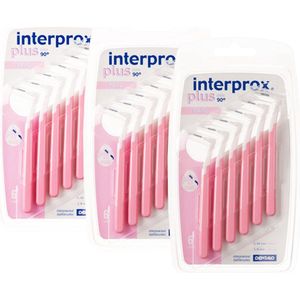 Interprox Plus Nano - 1.9 mm - Roze - 3 x 6 stuks - Voordeelpakket