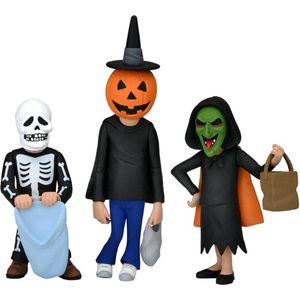 Neca Halloween Iii: Seizoen Van De Heks Toony Terrors-actiefiguur 3pack Truc Of Behandelaars 15 Cm Figuur Groen