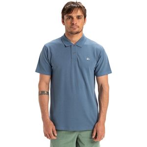 Quiksilver Dna Korte Mouw Poloshirt Blauw 2XL Man