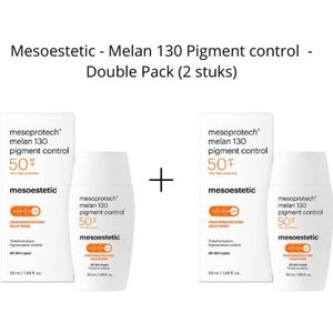 Mesoestetic - Mesoprotech Melan 130 pigment control - double pack (2 stuks)