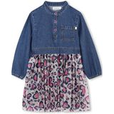 Billieblush - U21299 - Jurk - Blauw - 4 Years - Meisjes