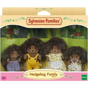 Sylvanian Families 4048 familie egel- fluweelzachte speelfiguren