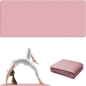 Antislip Yogamat voor Fitness, Pilates en Gymnastiek - Extra Dikke Sportmat - Ideaal voor Thuis en Sportschool