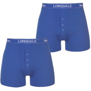 2x blauwe boxershorts LONSDALE LONDON S
