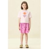 Sissy-Boy - Roze ruffle rok met palmboom print