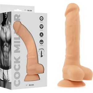 COCK MILLER | Cock Miller Silicone Density Articulable Cocksil 18 Cm | Big Dildo | Realistic Dildo | Premium Silicone Dildo | Sex Toy for Woman | Sex Toy for Couple