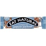 Eat Natural crunchy nut bar protein packed met pinda’s en chocolade 12 x 45g