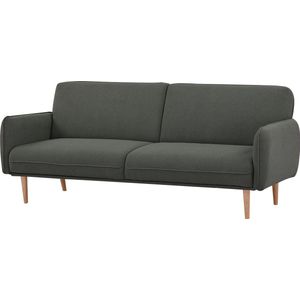 Sleepking - Slaapbank / Sofa Bed - Adeleine - Donkergroen - Houten poten