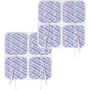 TensCare - Zelfklevende Elektroden Pads 50x50mm - 2 x4 Herbruikbare Elektroden voor TENS Therapie
