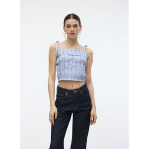 VERO MODA - VMLARA TIE SMOCK SINGLET WVN SB5 - Dames - Blouses