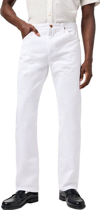 Wrangler Men's 13MWZ Cowboy Cut Original Fit Jean, White, 34W x 32L