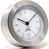 Fischer - 1512U-01 - Scheepsklok - Zilver - 103 mm