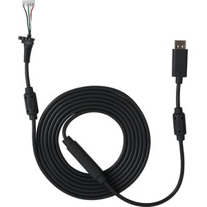 Vervangende Kabel Breakaway-adapter 360-controller 82 Ft Lang Duurzaam Slijtvast USB Gamekabel - Zwart .