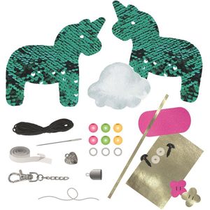 Sequin Charm Unicorn