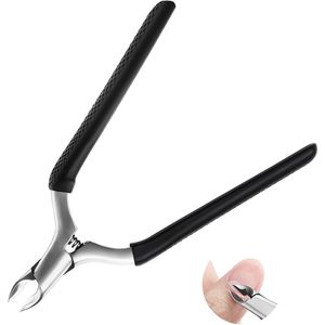 Sander Shop Professionele Nagelriemtang, Scherpe Nagelriemsnijder, Huidtang Nagelriemschaar van Roestvrij Staal met Antislip Handgreep, voor Nauwkeurige Verwijdering van Overtollige Nagelriem