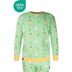 Happy Pyjama's - Heren Pyjama | Leuke alpaca prints | Duurzaam katoen | Maat XL (S- XXL)