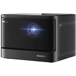 4K Beamer DLP-projector met Android, 4GB RAM, 128GB Opslag, 2x 12W HiFi-luidsprekers, Auto Keystone, 2450 ISO Lumen