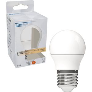 LED's Light LED E27 Lamp - 250 lm - Warm wit licht - 1 lamp