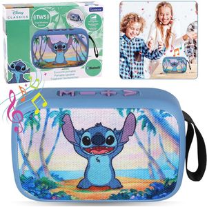 DISNEY Stitch draagbare luidspreker, mobiel, draadloze Bluetooth, USB, AUX