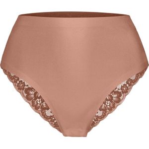 ten Cate Secrets high waist brazilian met kant pink nut voor Dames | Maat XL
