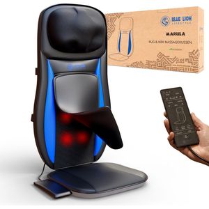 Blue Lion Lifestyle - Massagekussen Rug & Nek - Shiatsu Massage - Klopmassage - Vibratie - Warmte