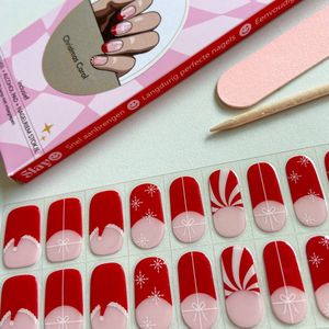 Slayo© - Gellak Stickers - Christmas Carol - Kerst Nagelstickers - Kerstcadeau - Gel Nail Wrap - Nail Art Stickers - Nail Art - Gellak Nagels - Gel Nagel Stickers - LED/UV lamp nodig