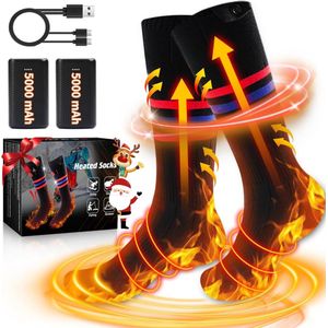 Lexium Verwarmde Sokken Oplaadbaar - Elektrische Sokken - Verwarmde Sokken Elektrisch - Unisex