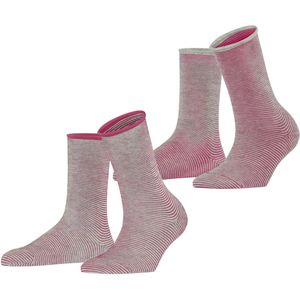 Esprit - Allover Stripe - Gedessineerde Sokken - 2-Pack - Dames