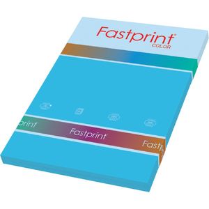 Kopieerpapier fastprint-50 a4 160gr azuurblauw | Pak a 50 vel