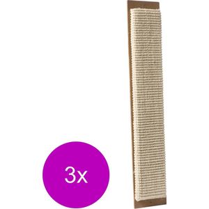 Adori Krabplank Sisal - Krabpaal - 3 x 60x11 cm Beige