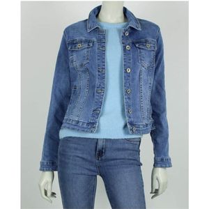 Spijkerjasje Denim Blauw - Maat L - BESTEL EEN MAAT GROTER