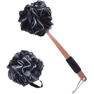Lichaamsborstel en Scrubspons voor Peeling en Massage - 2 Stuks voor Ontspanning en Verzorging