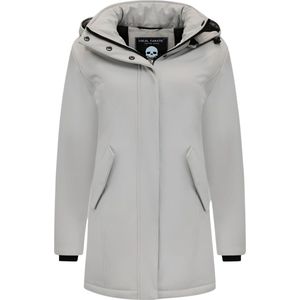 Dames Winterjas Parka - Slim Fit - Beige