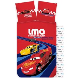 Disney Cars Peuterdekbedovertrek Rood – 100 X 135 Cm – Katoen